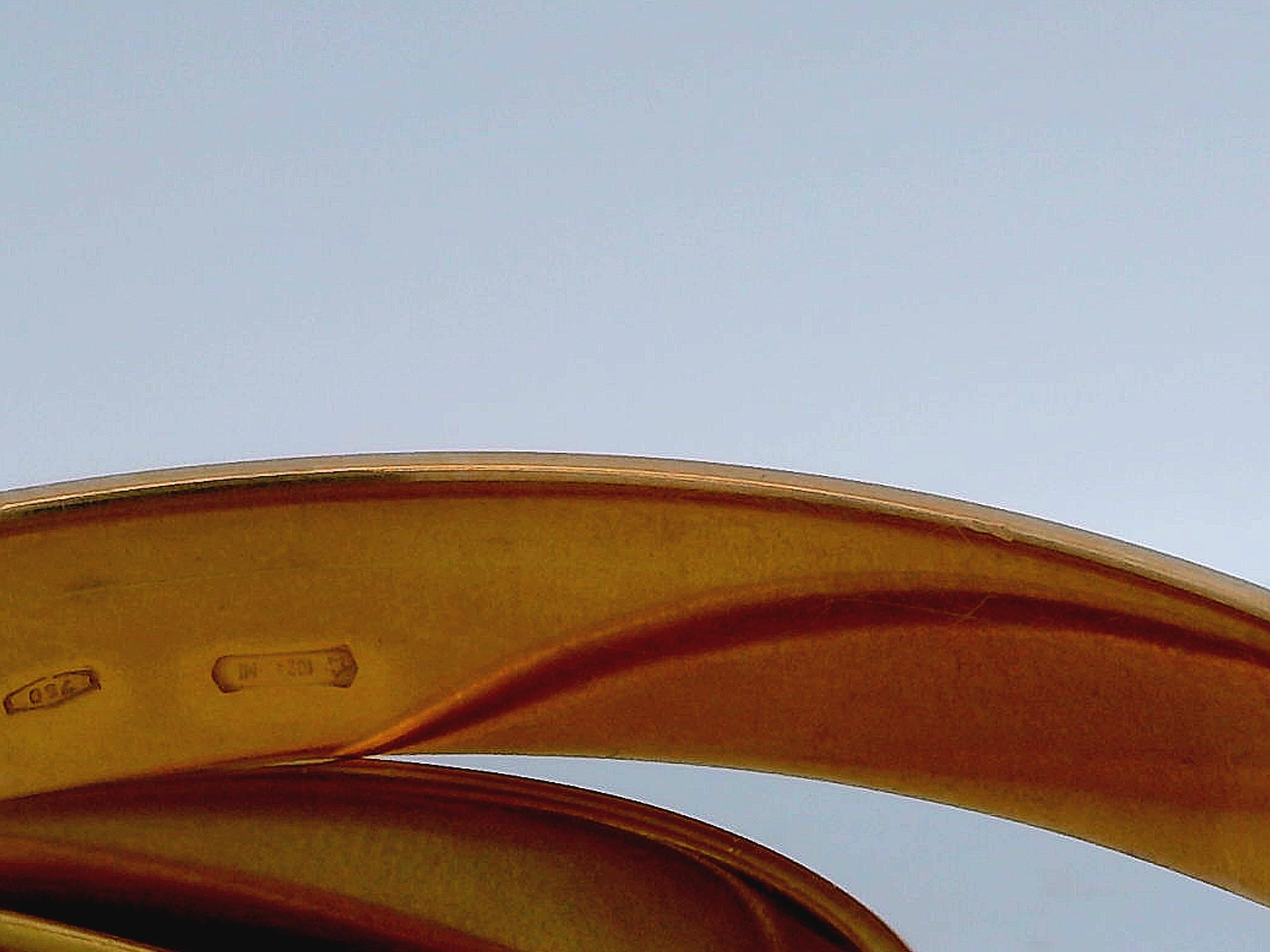 Cartier Pulsera Trinidad Ancha-Sello Italiano en venta 1