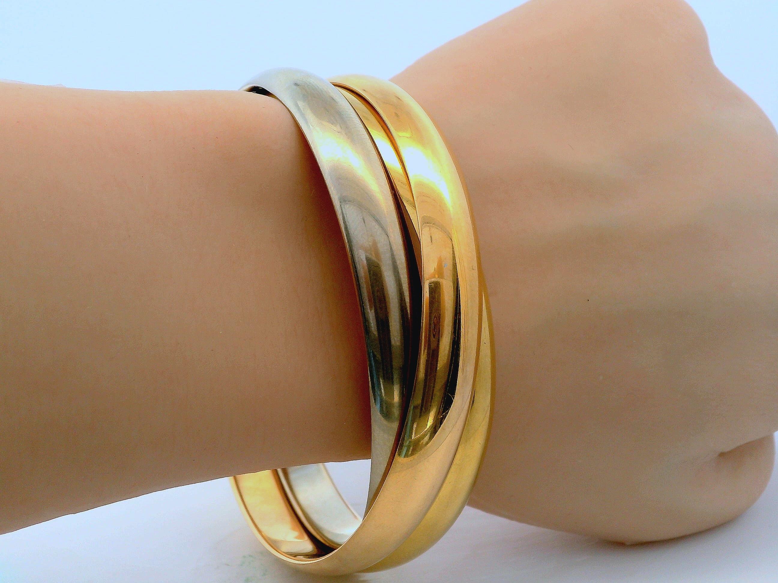 Cartier Bracciale Trinity Largo Medio - Marchio Francese in vendita 1