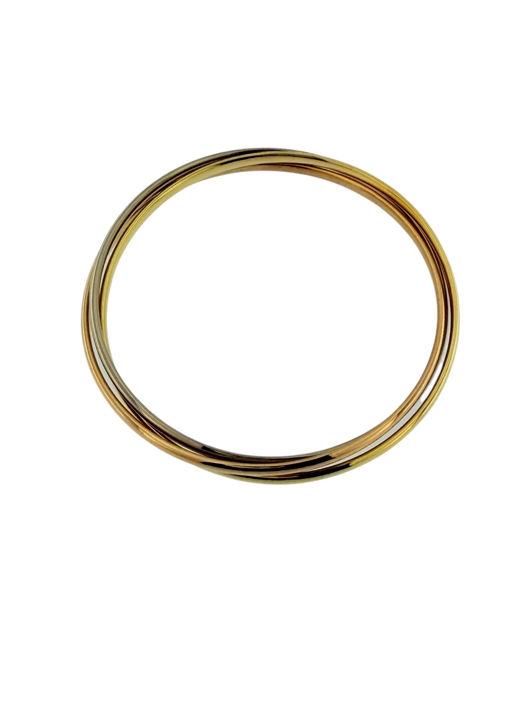 Femenino o masculino Cartier Pulsera Trinidad Oro Amarillo Blanco y Rosa en venta