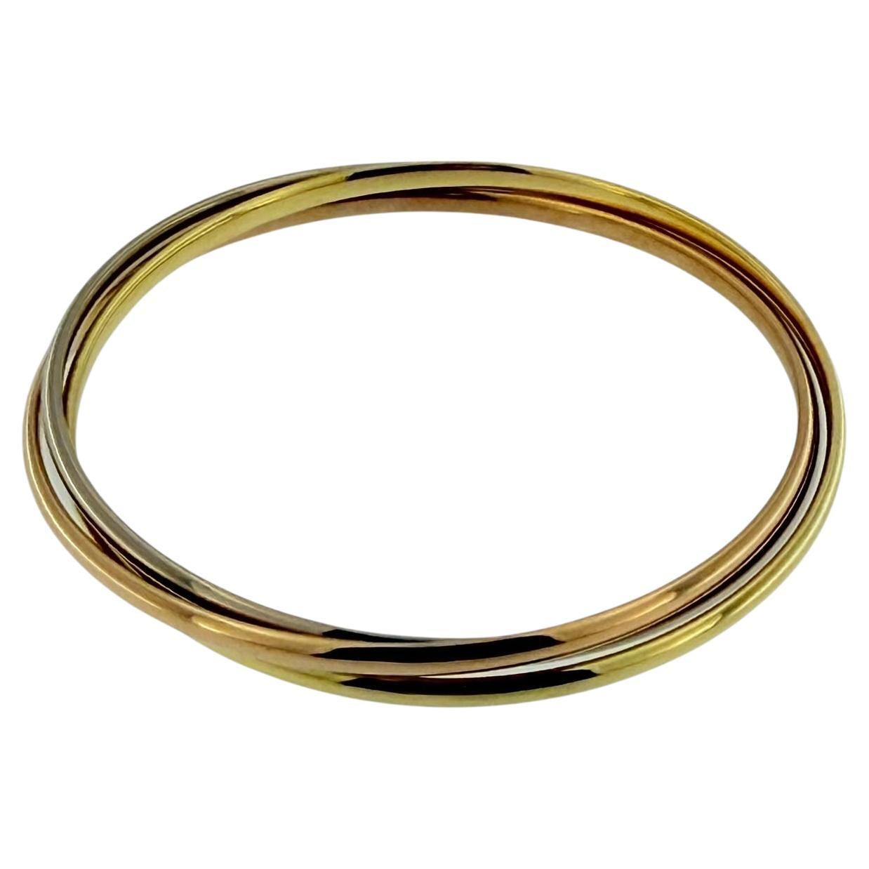 Cartier Pulsera Trinidad Oro Amarillo Blanco y Rosa en venta
