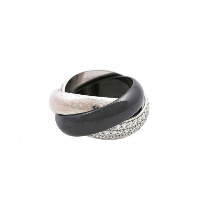 WG 18 K with black ceramic. NEW PRICE €18,000. RW 48. Service receipt and box attached. ID no. VS2160.