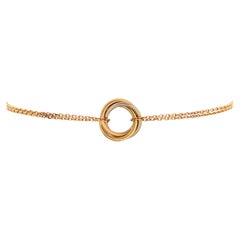 Cartier Trinity Chain Bracelet 18K Tricolor Gold