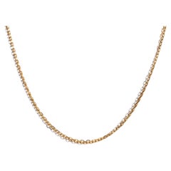 Cartier Trinity Chain Necklace 18k Tricolor Gold