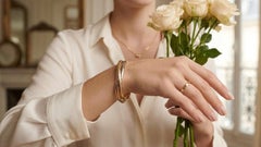 Cartier Trinity Classic Bracelet 18K Three Color Gold Iconic Bangle Cuff