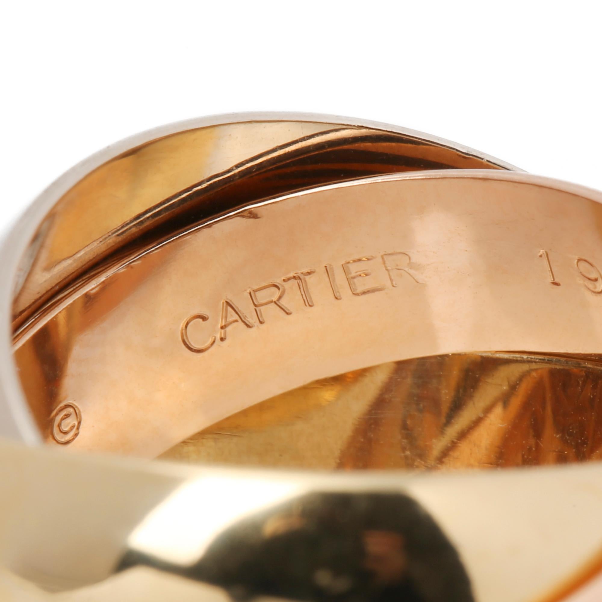 cartier trinity ring large