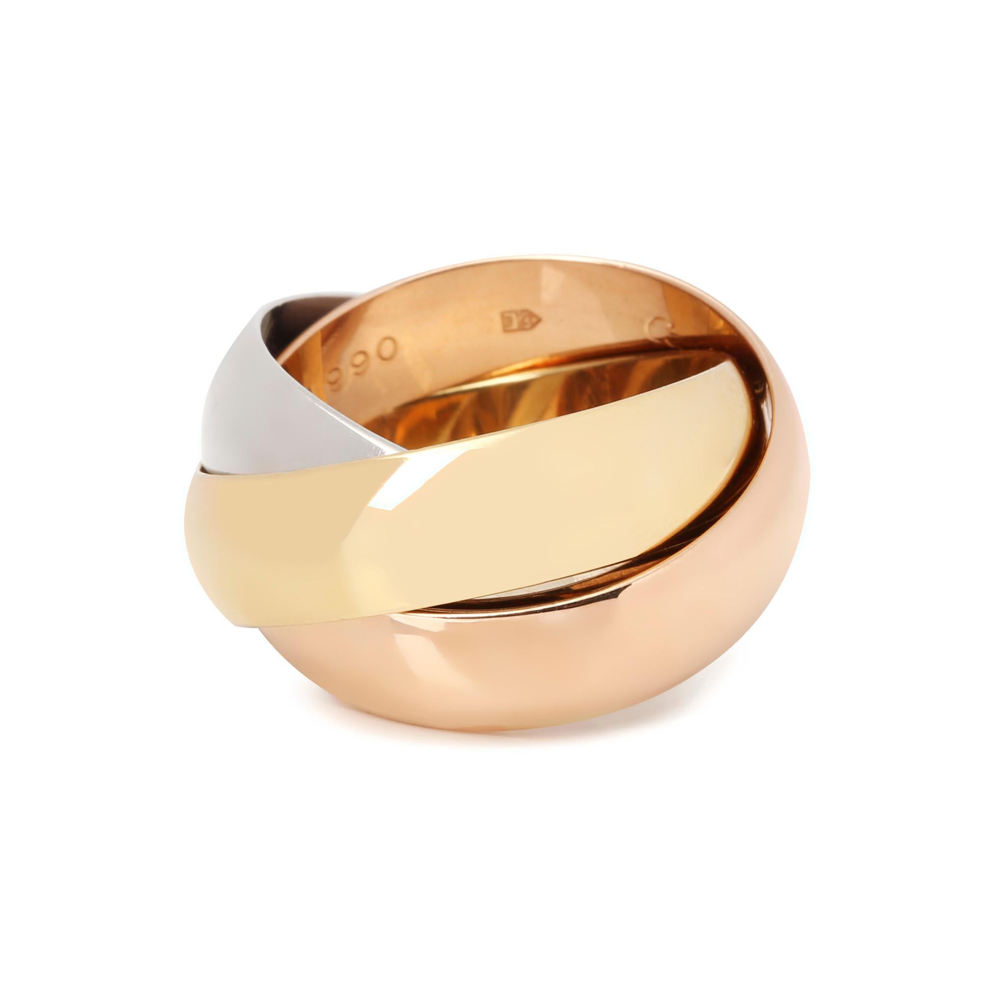 Cartier Trinity Classic Ring groß im Zustand „Gut“ in Bishop's Stortford, Hertfordshire