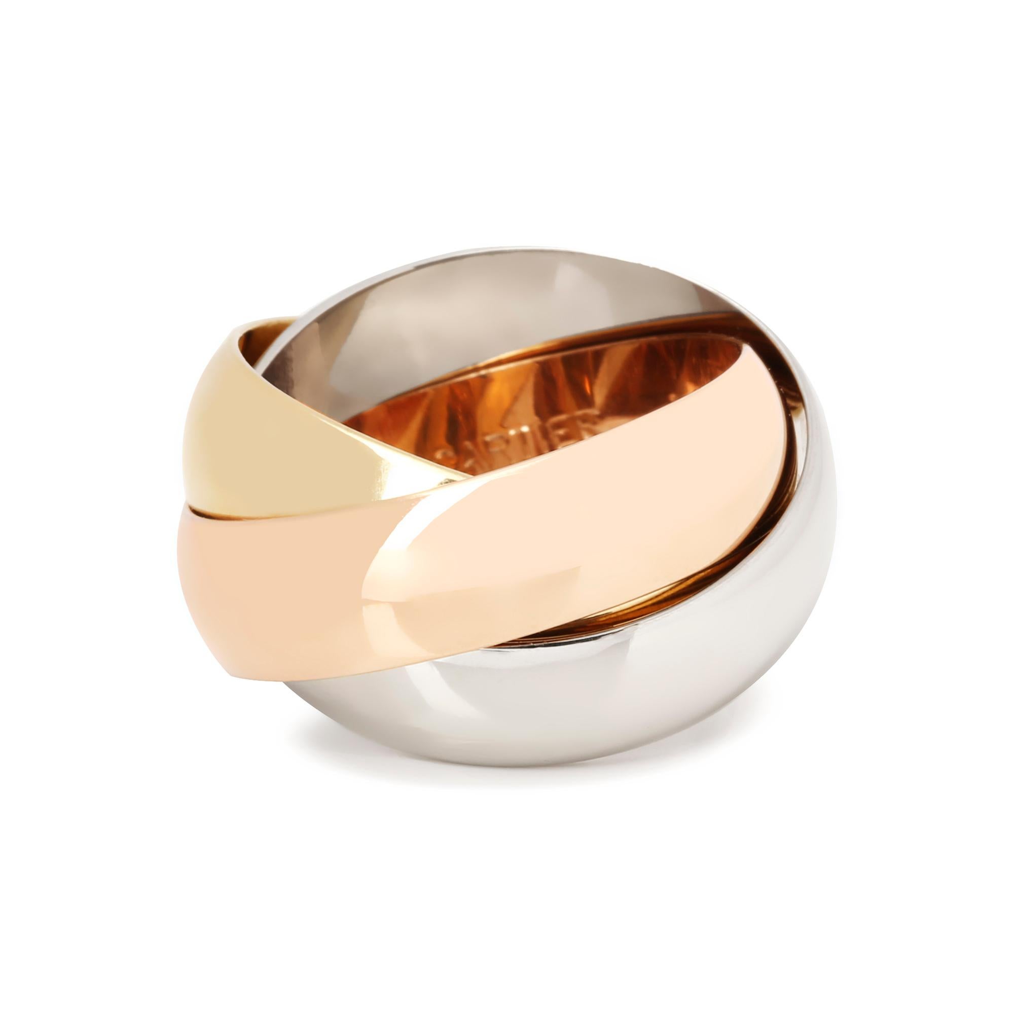 Contemporary Cartier Trinity Classic Ring Large