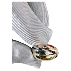 Bague surdimensionnée à trois anneaux de la collection Trinity de Cartier, en or 18 carats « Tri-Gold »