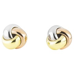 Cartier Trinity Cufflinks Tri-Gold T122073