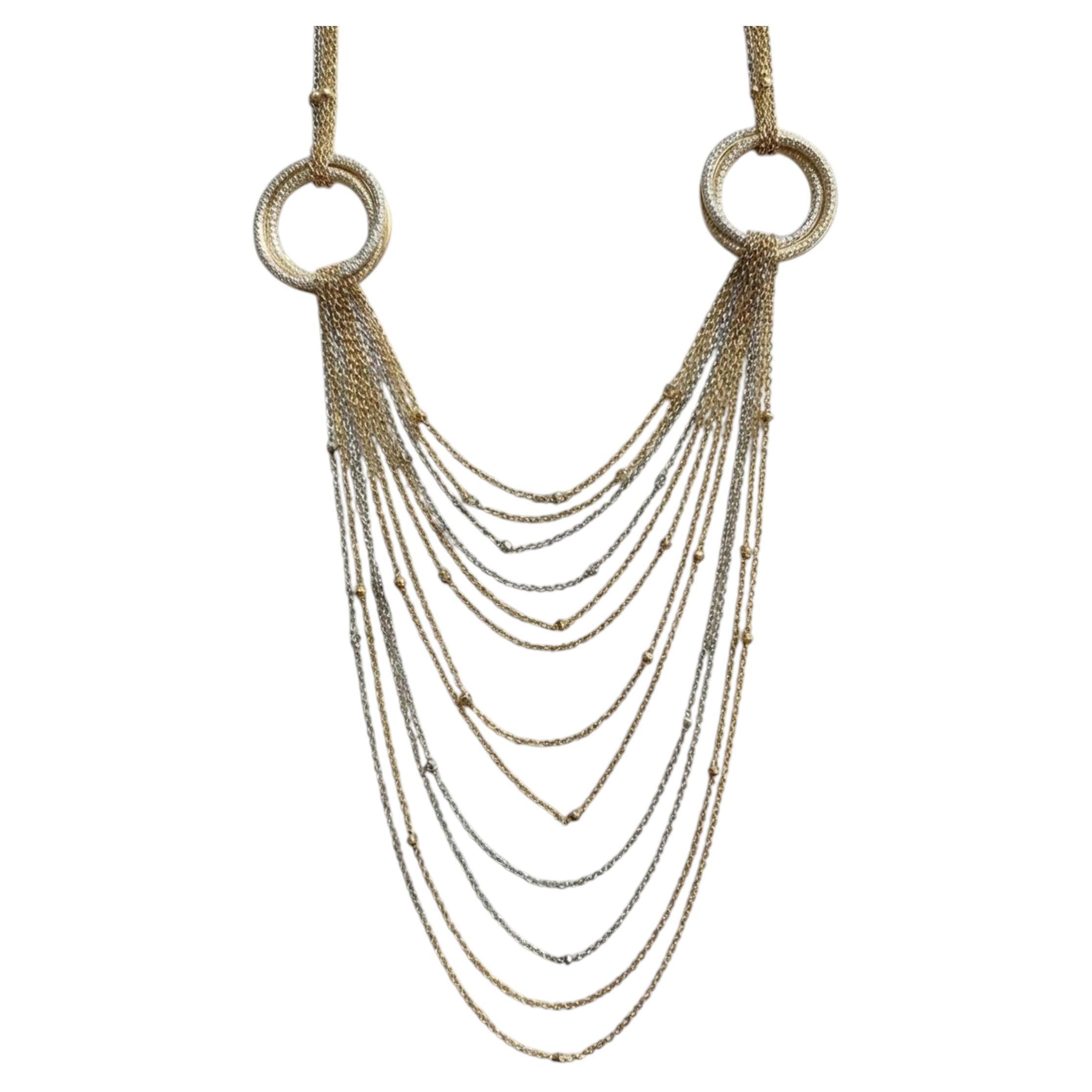 Collier Cartier Trinity de 12 carats avec diamants