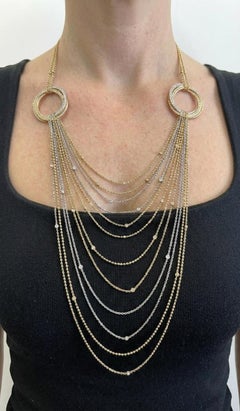 Cartier Trinity de 12 Carat Diamond Necklace