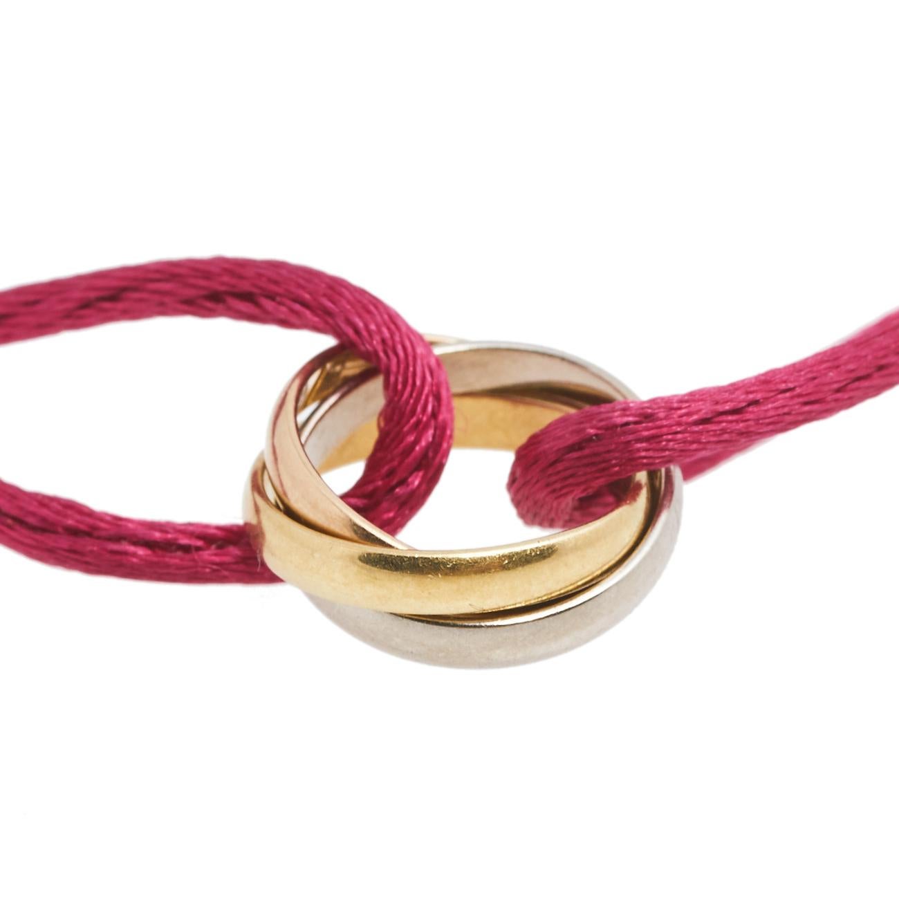 Cartier Bracelet Cord - For Sale on 1stDibs | cartier silk cord bracelet, cartier  cord bracelet, cartier silk bracelet