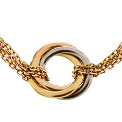 Cartier Trinity de Cartier 18K Three Tone Gold Bracelet