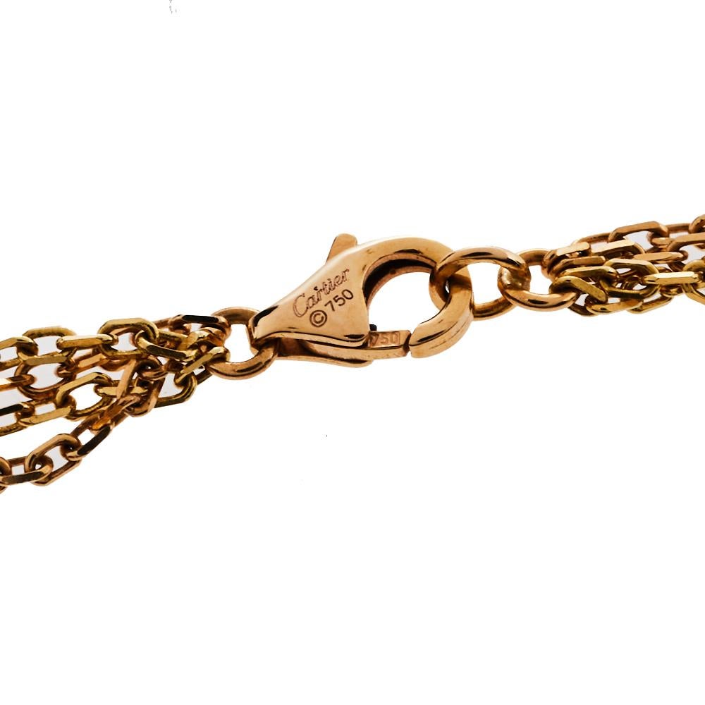 Women's Cartier Trinity de Cartier 18K Three Tone Gold Bracelet