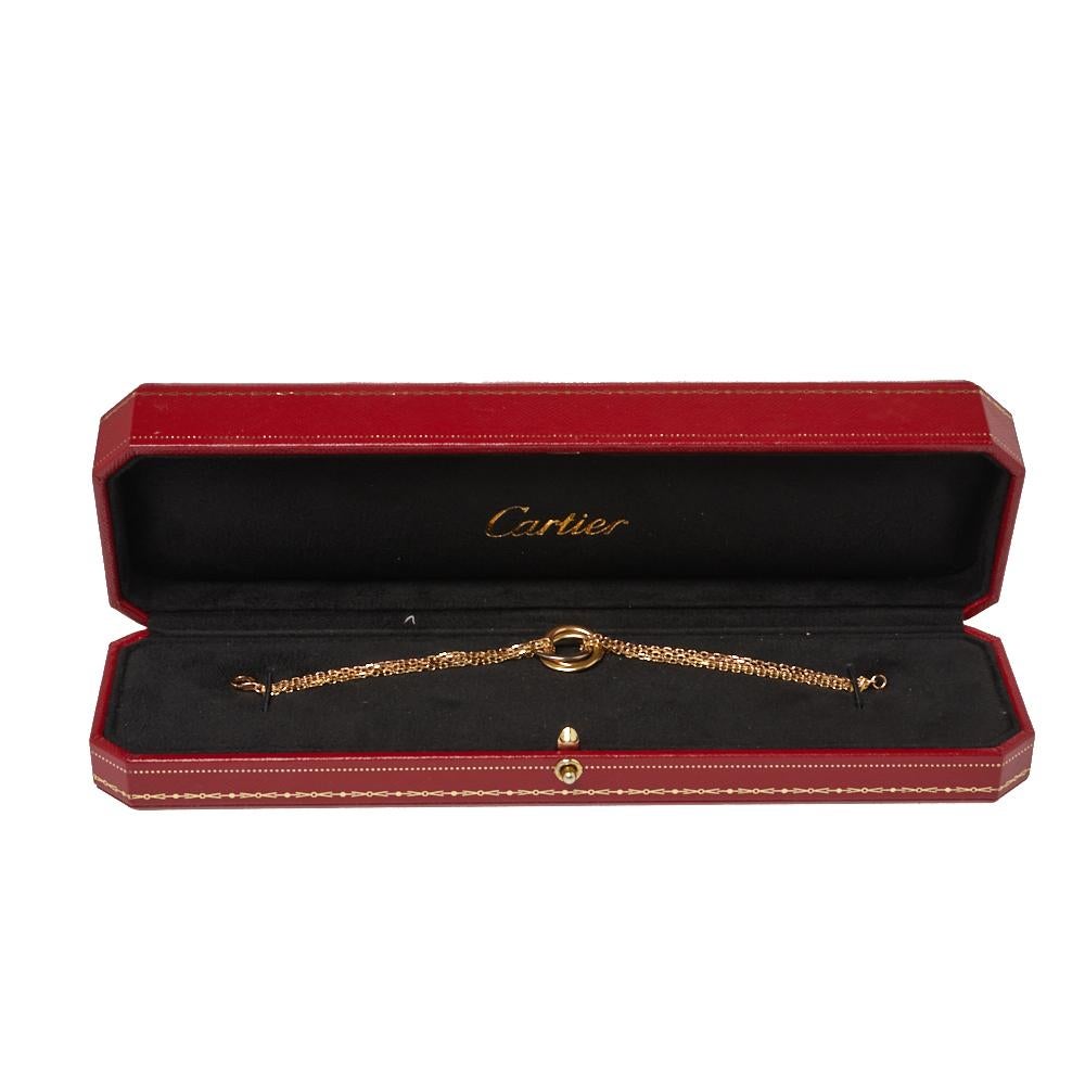 Cartier Trinity de Cartier 18K Three Tone Gold Bracelet 2