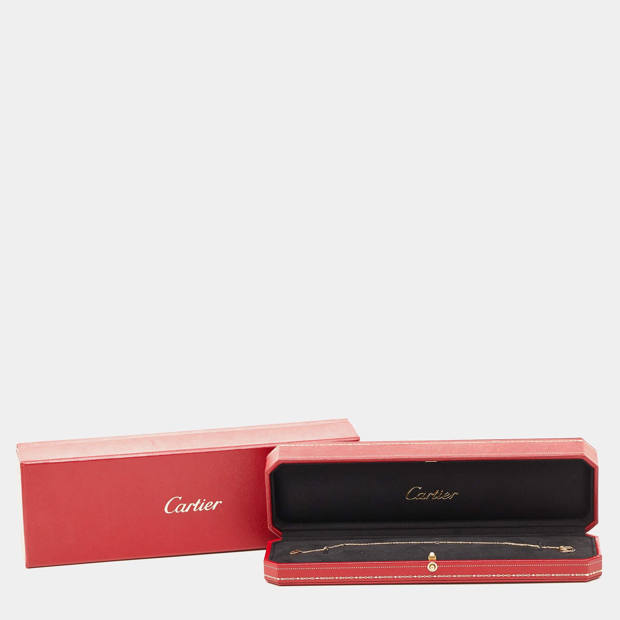 Cartier Trinity de Cartier 18K Three Tone Gold Bracelet 2