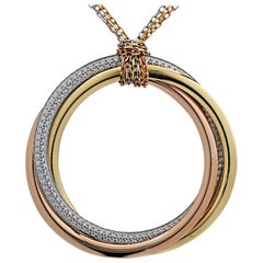 Collier de diamants Trinity de Cartier