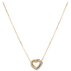 Cartier Trinity de Cartier Heart Diamond Necklac