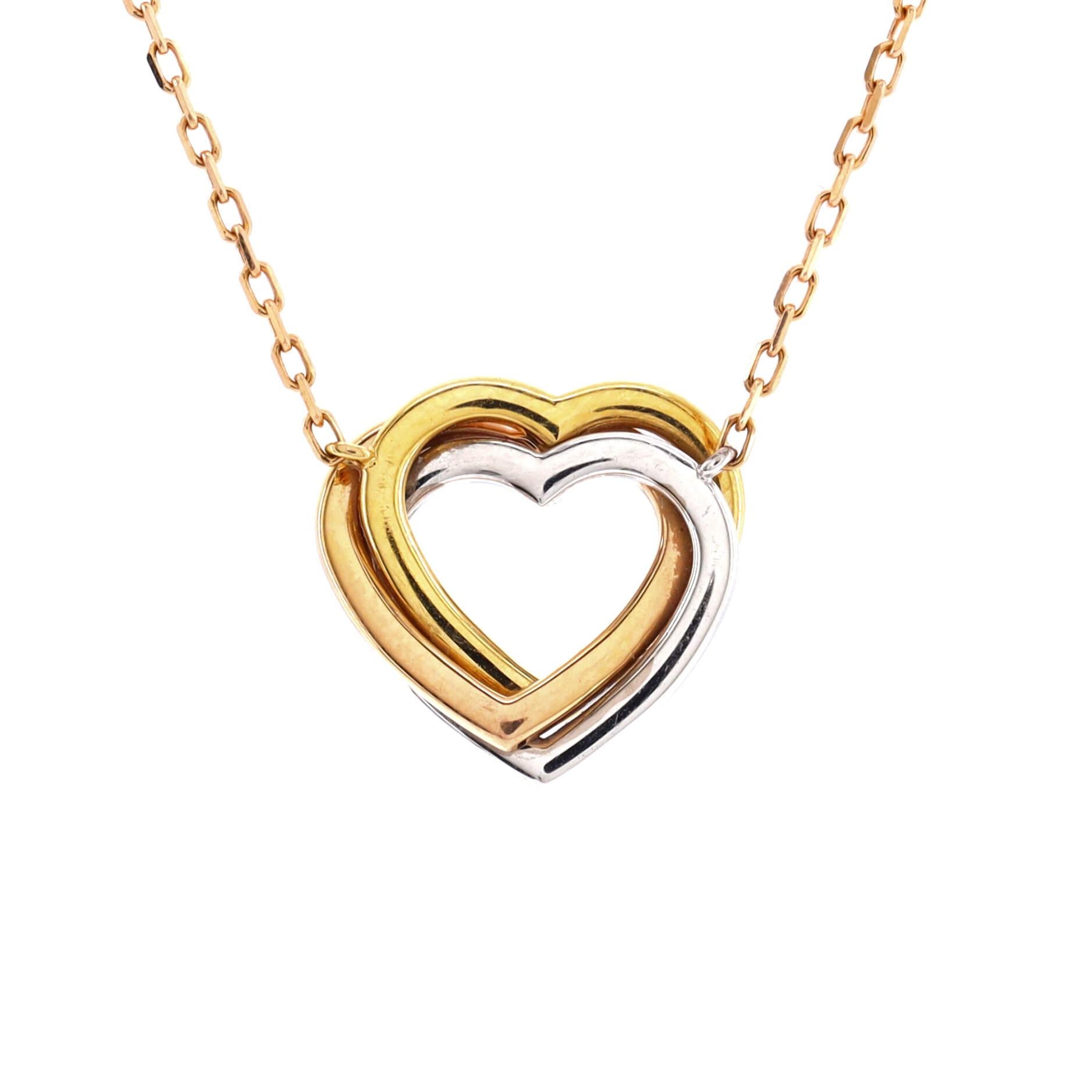 cartier necklace heart