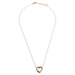 Cartier Trinity de Cartier Heart Three Tone 18k Gold Necklace