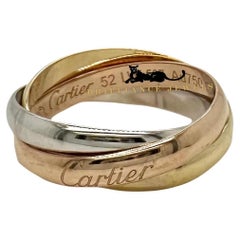 Bague Trinity de Cartier, modèle Classic, taille 52