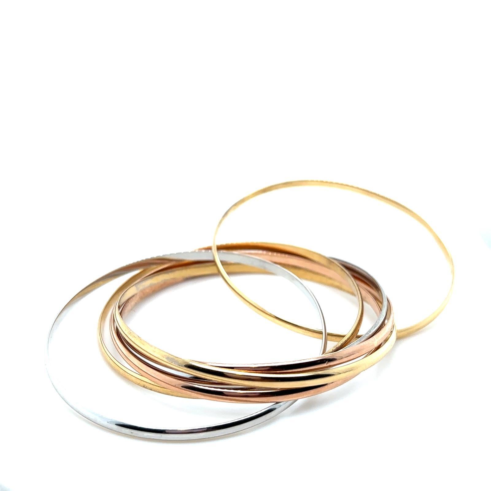 Bracciale a sette braccialetti d'epoca 