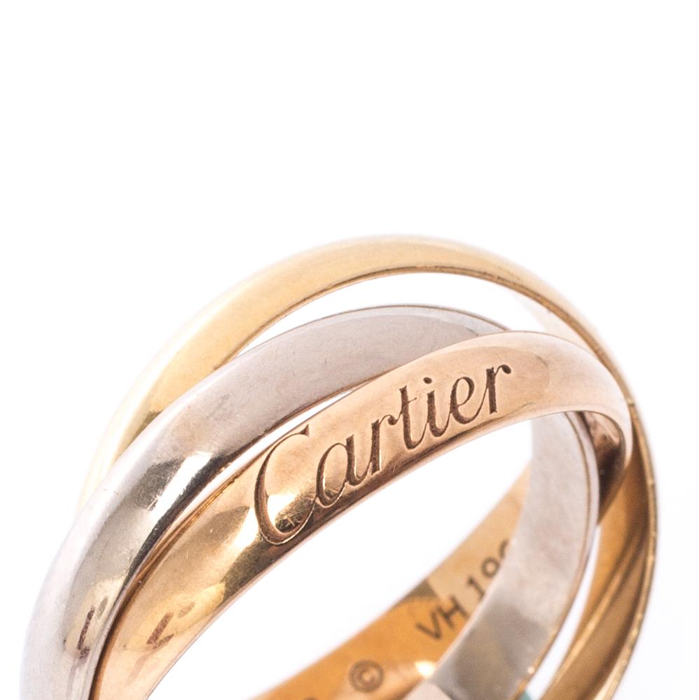 cartier three band ring