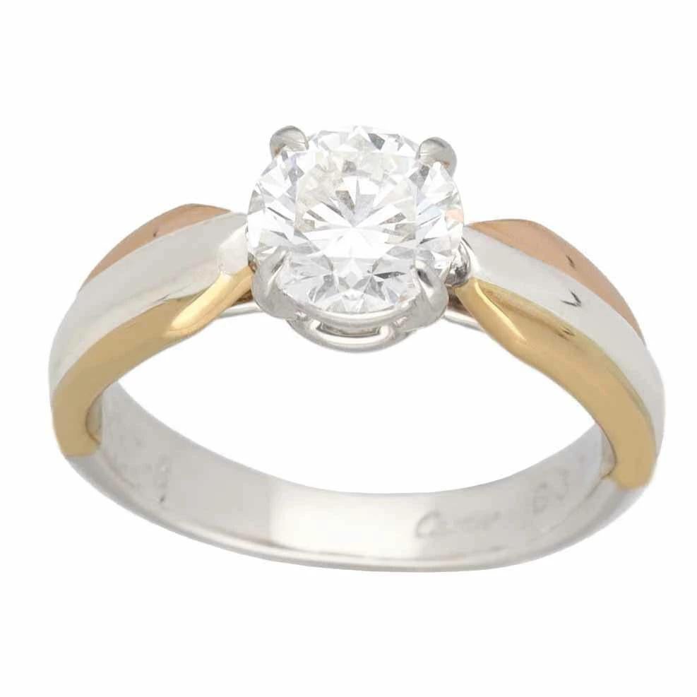 ■Item No.: 29680903
■Brand: Cartier
■Name:Trinity Solitaire Ring
■Model Number: -
■Material: 1P Diamond (1.02ct G-VVS2), 750 K18 YG WG PG Yellow Gold White Gold Pink Gold
■Weight: Approximately 5.2g (Approx)
■Ring Size: Approximately