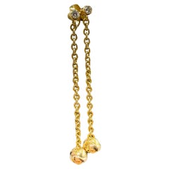 Cartier Trinity Diamant-Tropfen-Ohrringe aus 18 Karat Gold