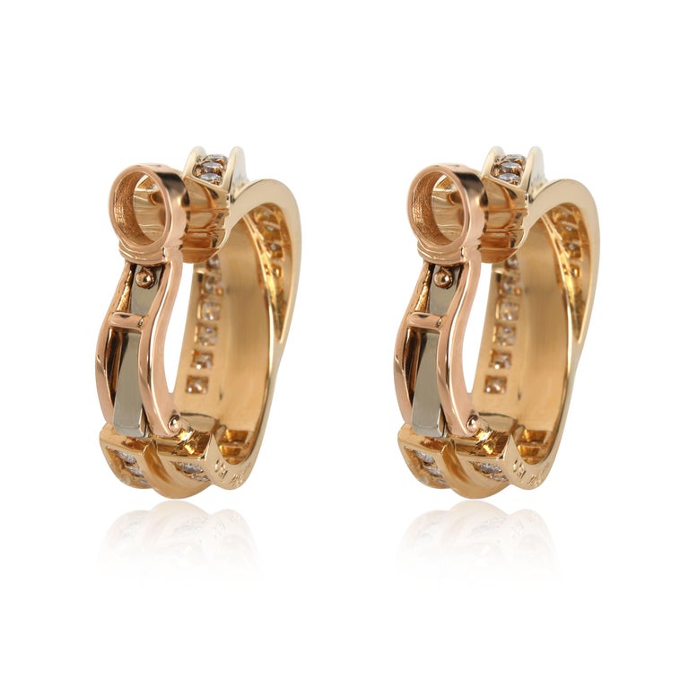 Cartier Trinity Diamond Earrings in 18kt Yellow Gold 1.8 CTW

PRIMARY DETAILS
SKU: 113662
Listing Title: Cartier Trinity Diamond Earrings in 18kt Yellow Gold 1.8 CTW
Condition Description: Retails for 10400 USD. In excellent condition and recently