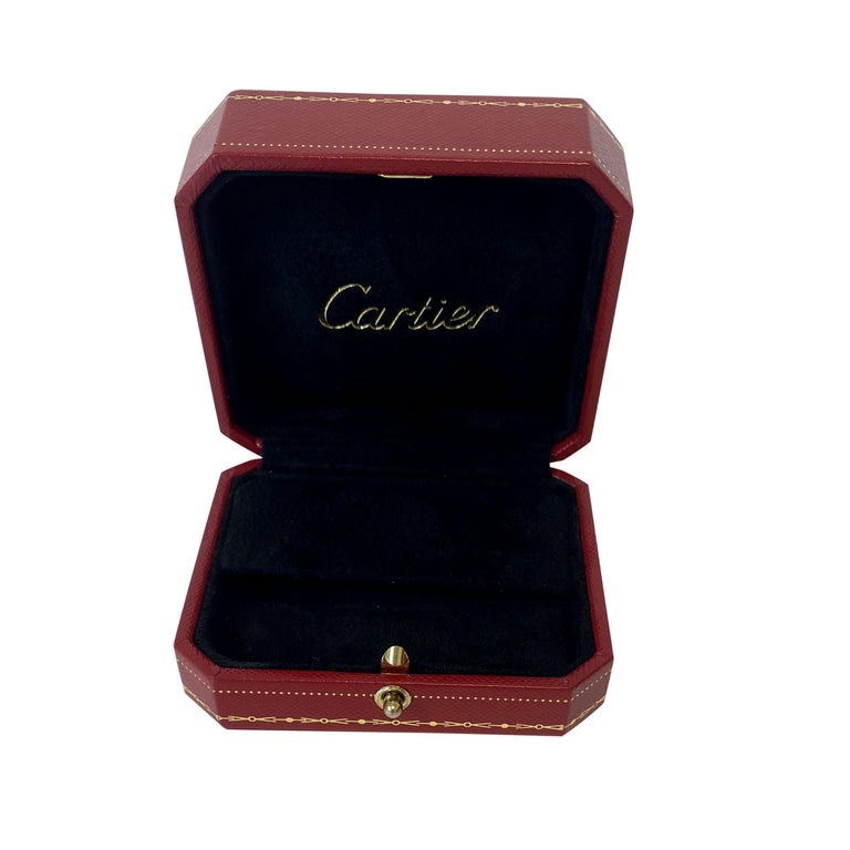 Women's Cartier Trinity Diamond Earrings in 18kt Yellow Gold 1.8 CTW