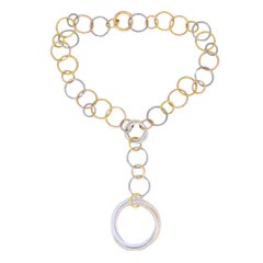 Cartier Trinity Diamond Necklace 18k Gold