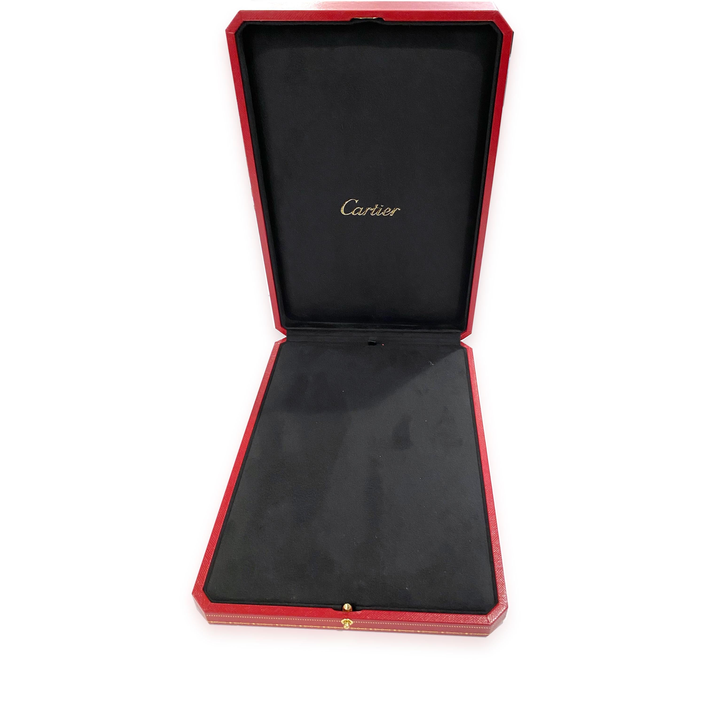Cartier: Trinity-Diamant-Halskette aus 18 Karat dreifarbigem Gold 1,00 Karat Damen
