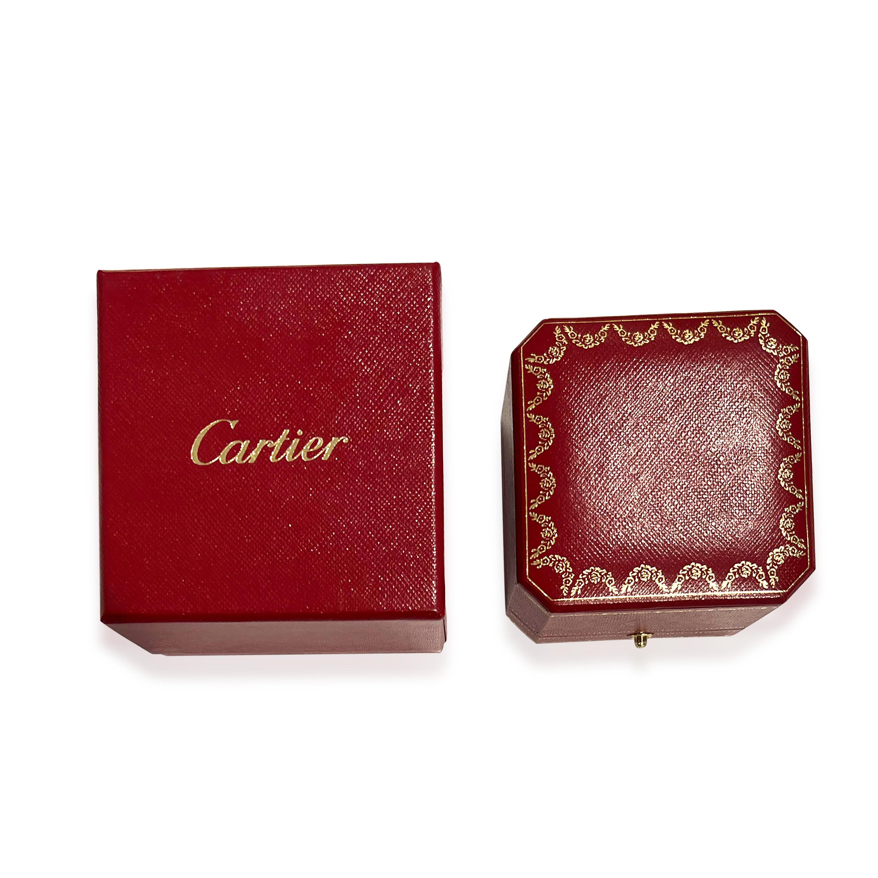 Cartier Trinity Diamantring aus 18k 3farbigem Gold 1,35 Karat für Damen oder Herren
