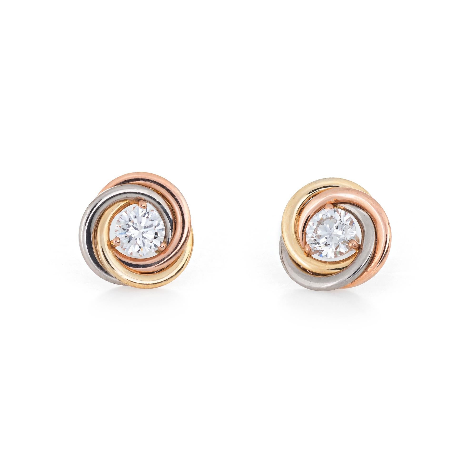 cartier stud earrings