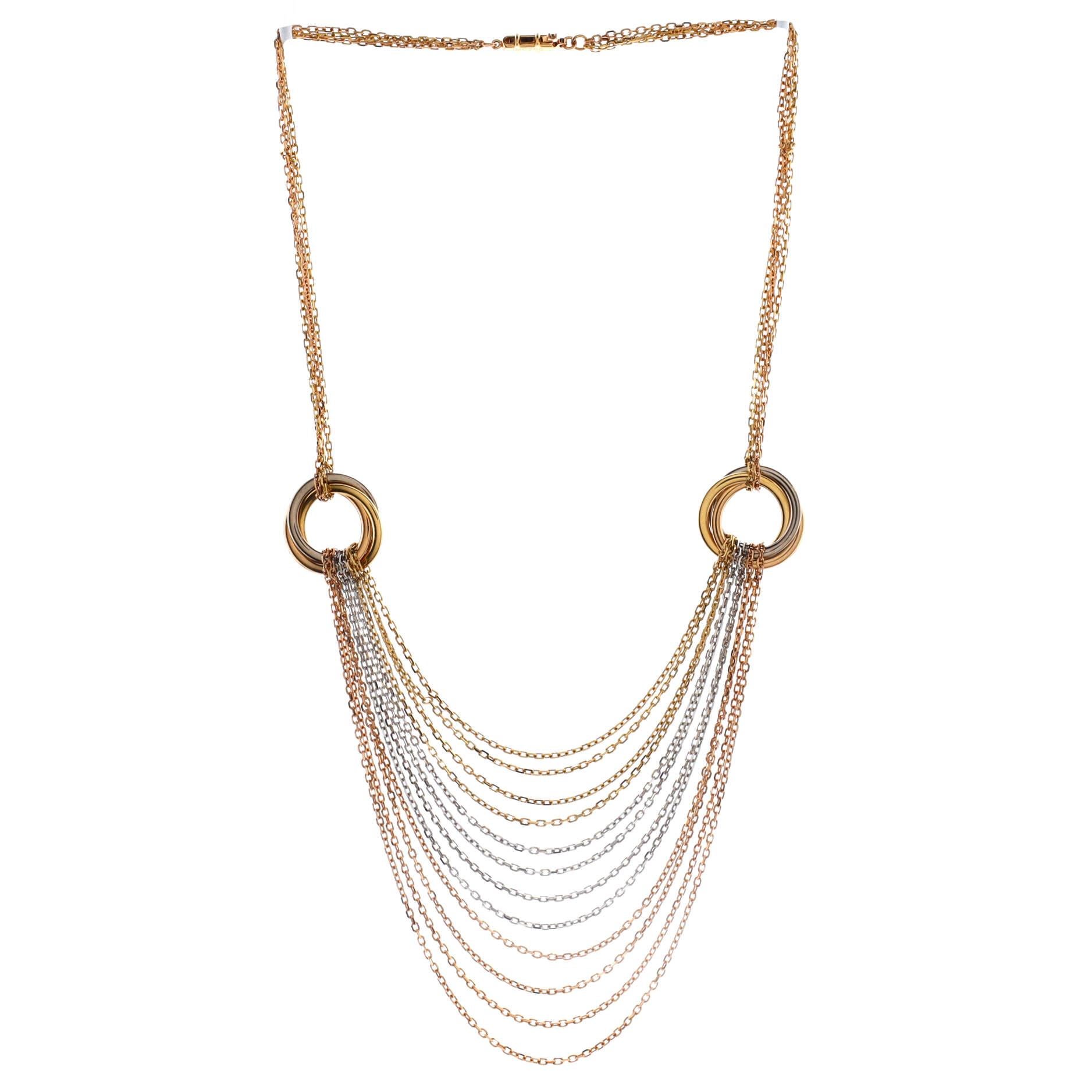cartier trinity necklace