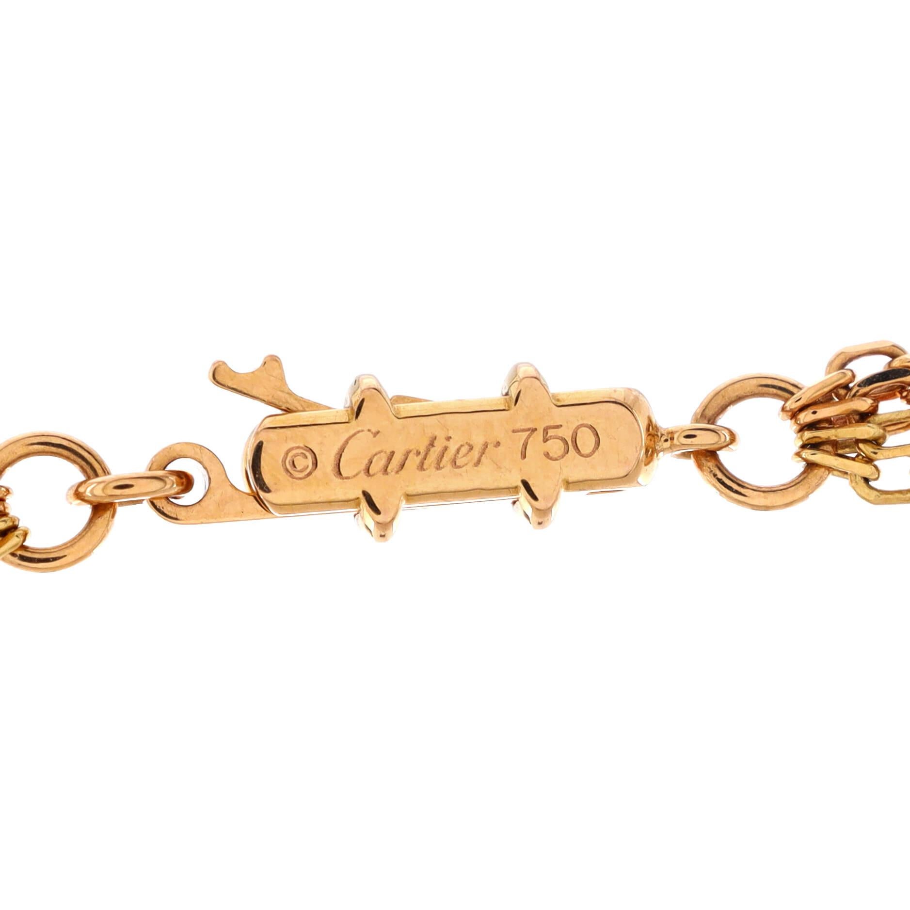 cartier crash necklace