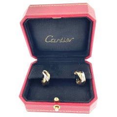 Used Cartier Trinity Earrings 18 karat Gold