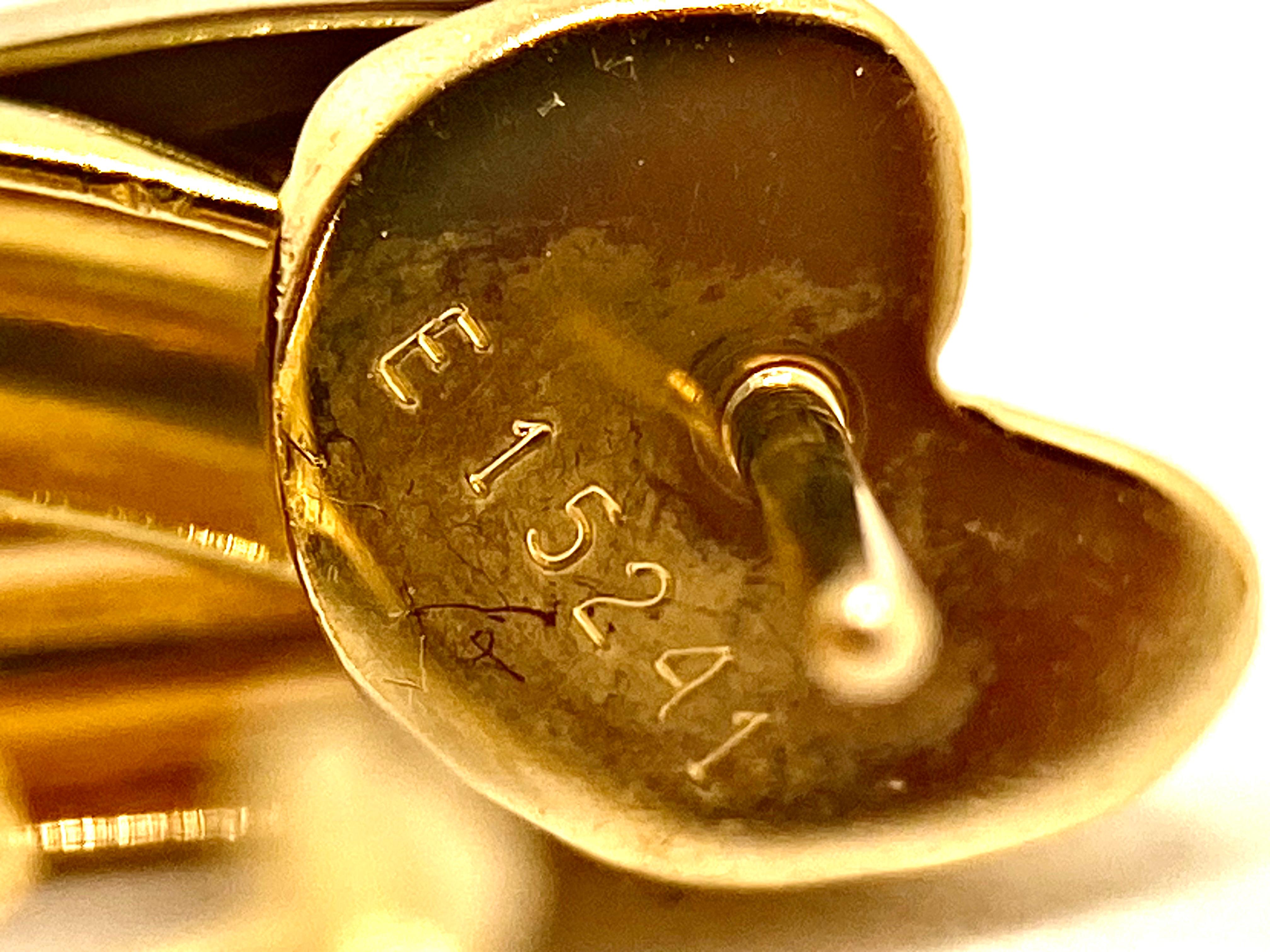 Boucles d'oreilles Trinité de Cartier en or jaune, blanc et rose 18 carats en vente 5