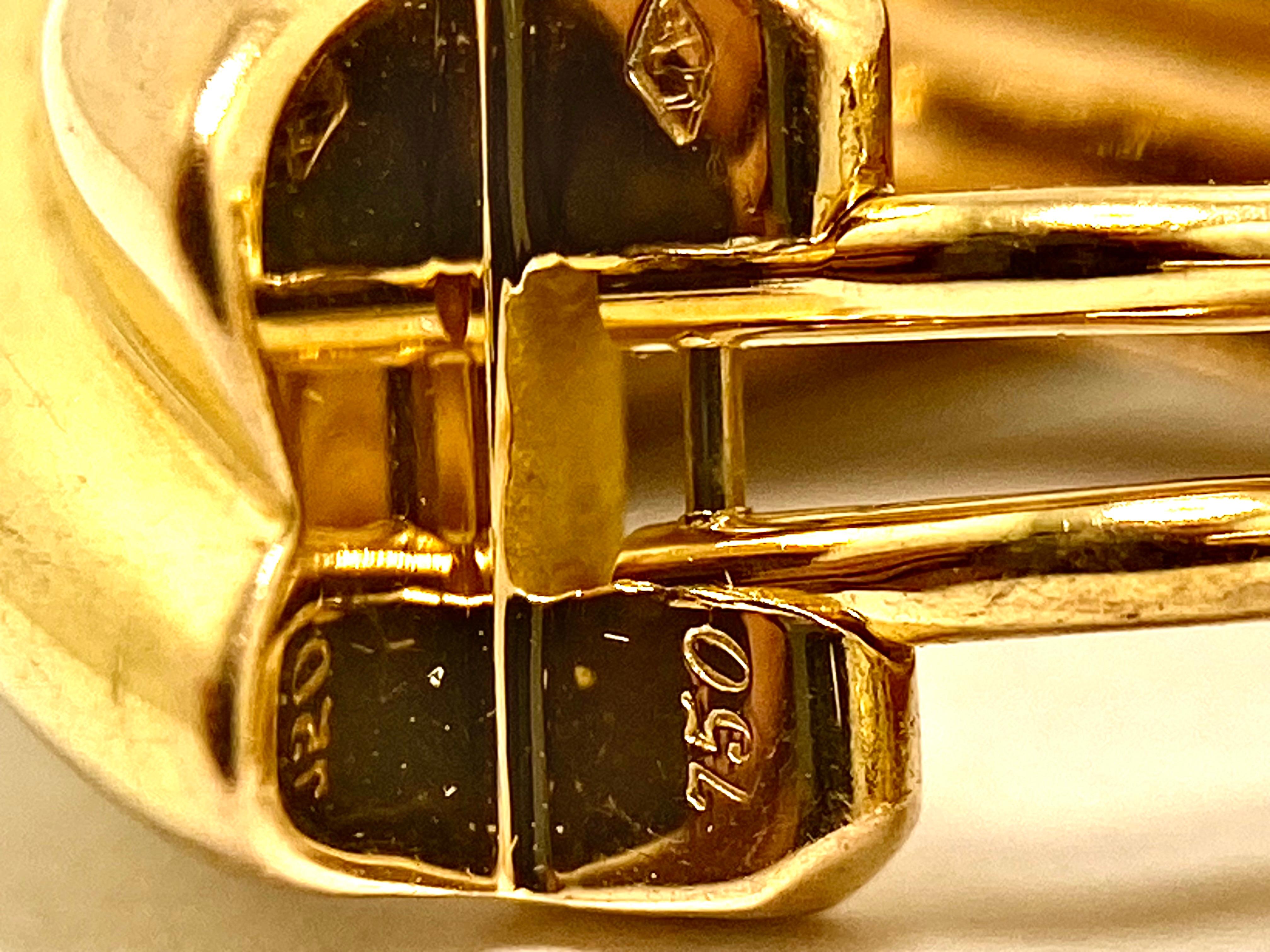 Boucles d'oreilles Trinité de Cartier en or jaune, blanc et rose 18 carats en vente 8