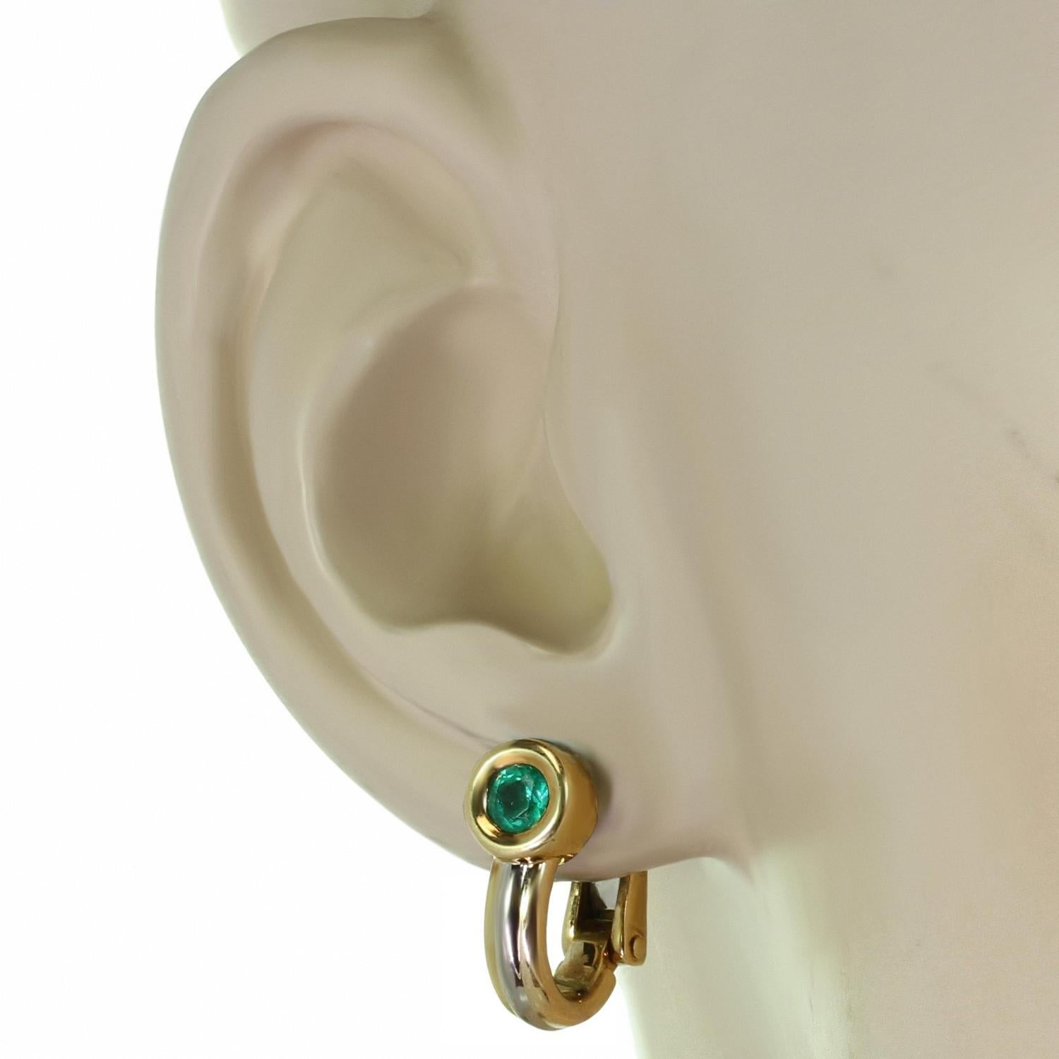 cartier trinity earrings small