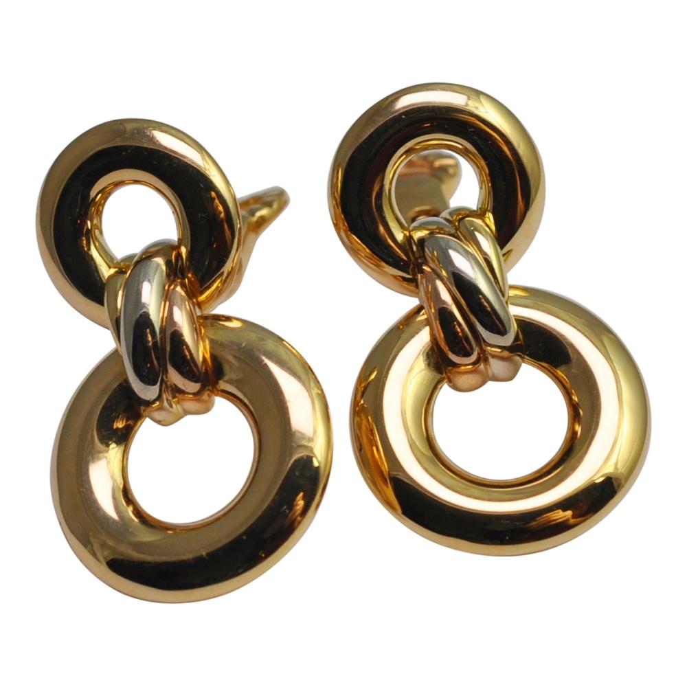 Cartier Trinity Gold Earrings 1