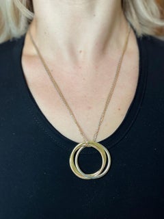 Cartier Trinity Gold Large Pendant Necklace