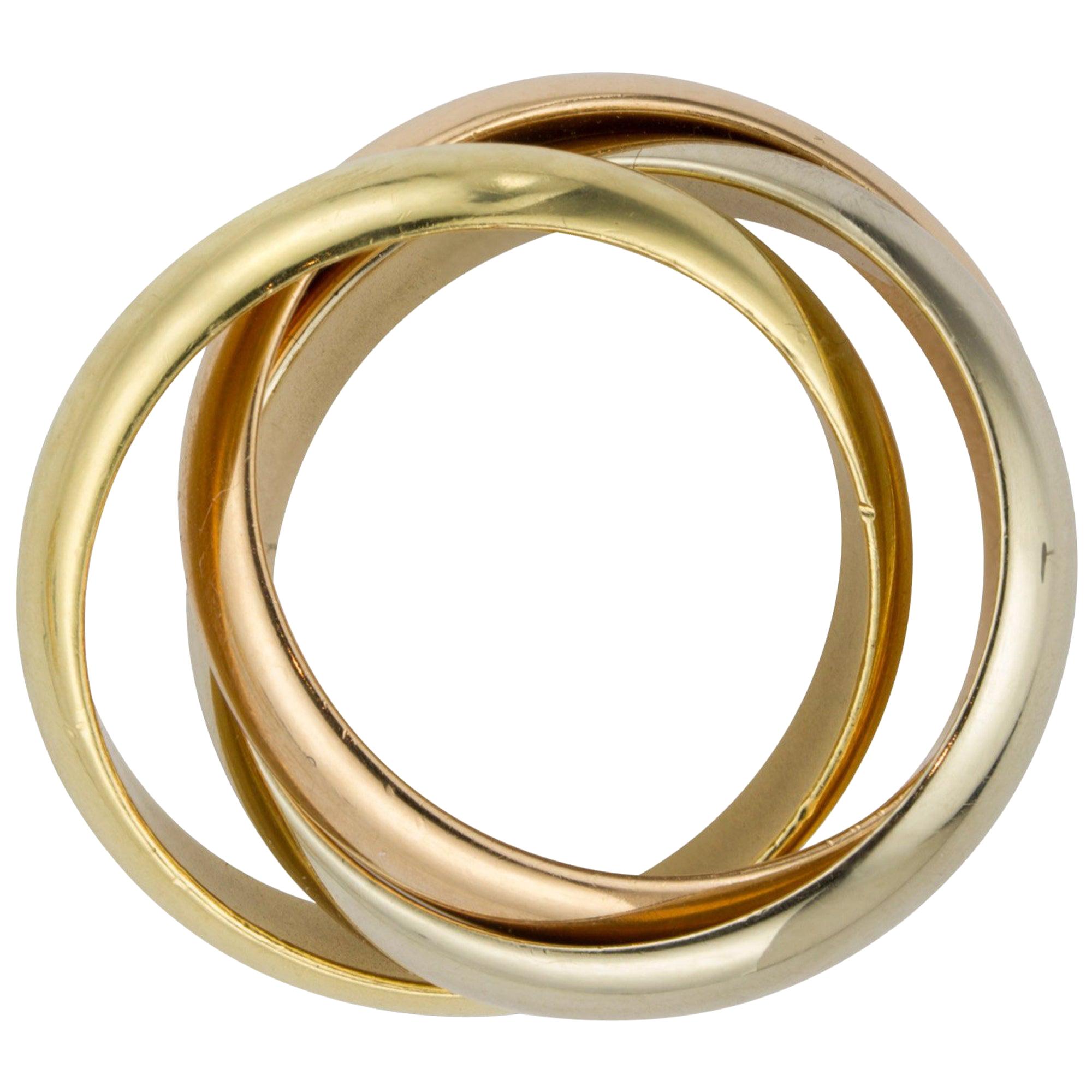 Cartier Trinity Gold Ring