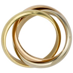 Retro Cartier Trinity Gold Ring