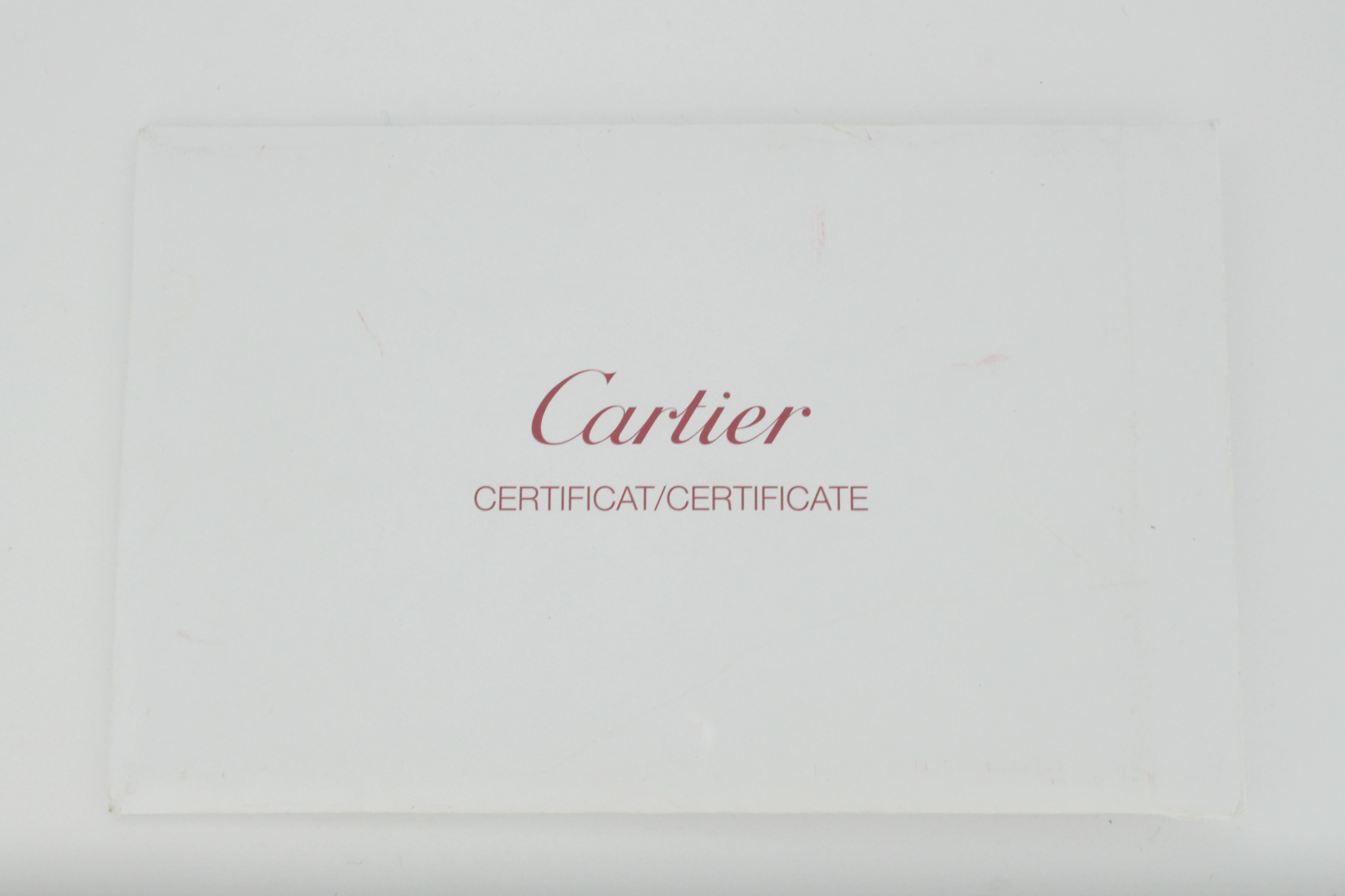 Cartier Trinity Gold Ring with Diamonds 6