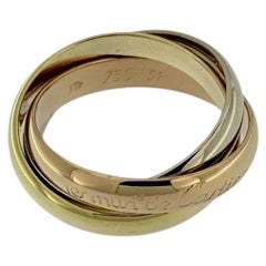 Cartier Trinity "Les Must de Cartier" Or blanc, jaune, rose - taille 51