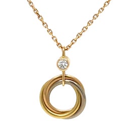 Cartier Trinity-Halskette 0.04 Karat