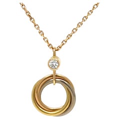 Cartier, collier Trinity 0.04 carat