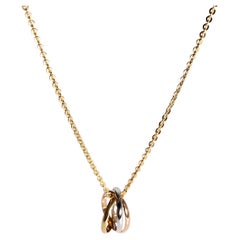 Cartier Trinity Necklace in 18K 3 Tone Gold